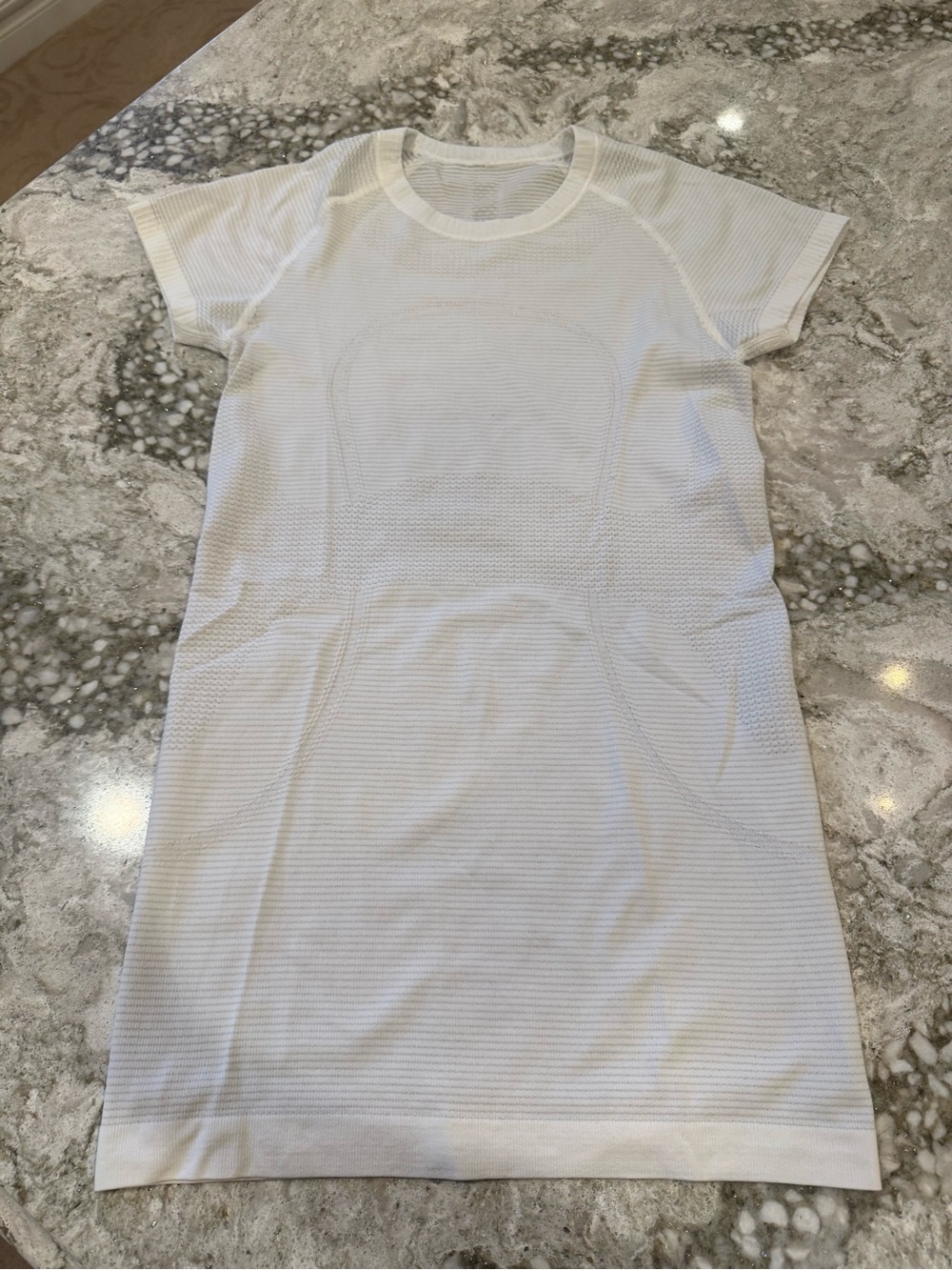 lululemon athletica White Short-Sleeve Tee